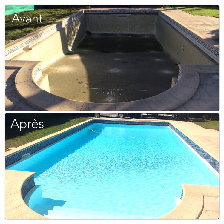 réparation fuites piscine par étanchéité sur la Côte d'Azur